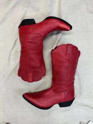 Red Cowboy Boots