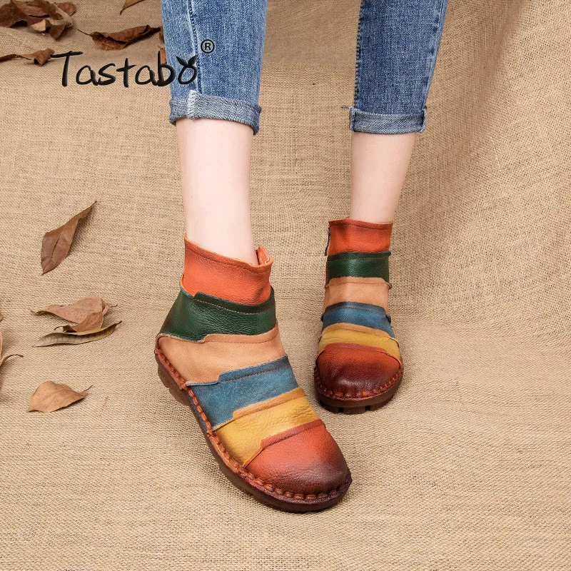 Retro Handmade Women Boots