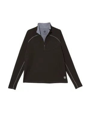 Rocky Half Zip Fleece | Black