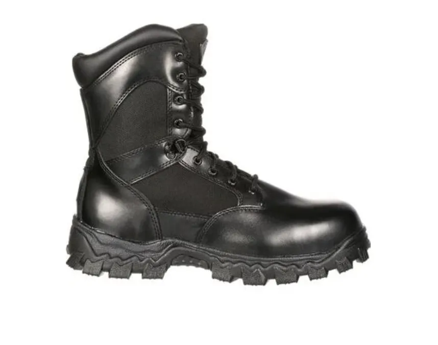 ROCKY MENS ALPHAFORCE ZIPPER WATERPROOF DUTY BOOT STYLE FQ0002173