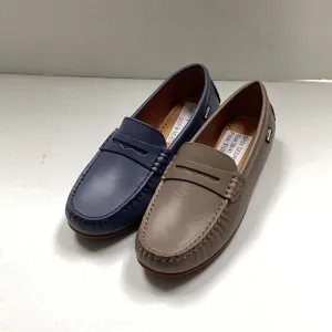SALE SP24 Venettini Reese Leather Penny Loafer Driving Moccasin