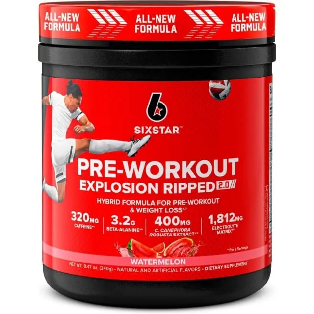 Sixstar Pre-Workout Explosion Ripped 2.0