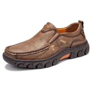 Size 38-48 Men Casual Shoes Fashion Leather Shoes for Men Spring Autumn Men'S Flat Shoes Driving Sneakers Zapatillas Hombre
