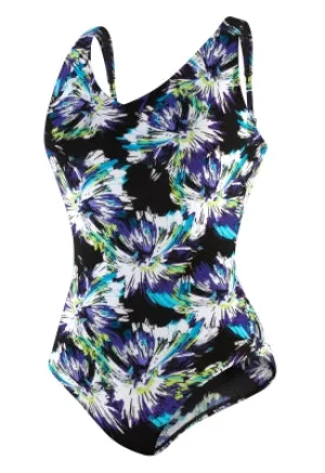SPEEDO Watercolor Floral Comfort Strap Endurance
