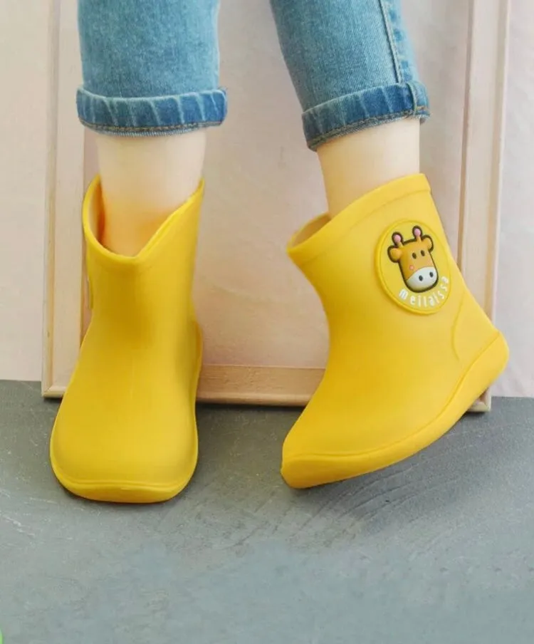Toddler boys cartoon graphic rain boots