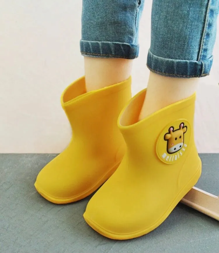 Toddler boys cartoon graphic rain boots