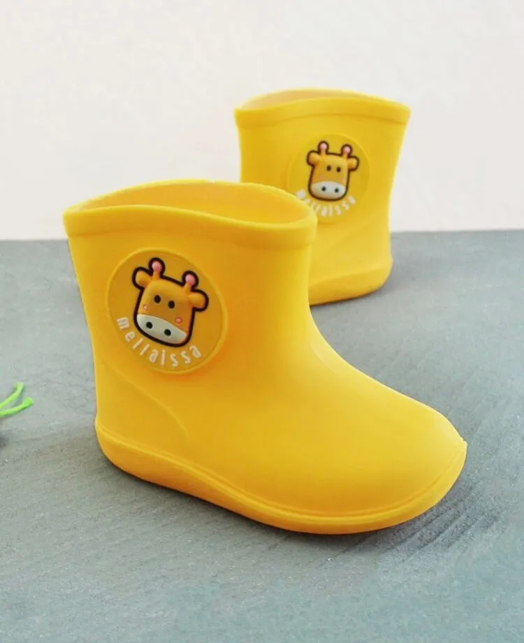 Toddler boys cartoon graphic rain boots
