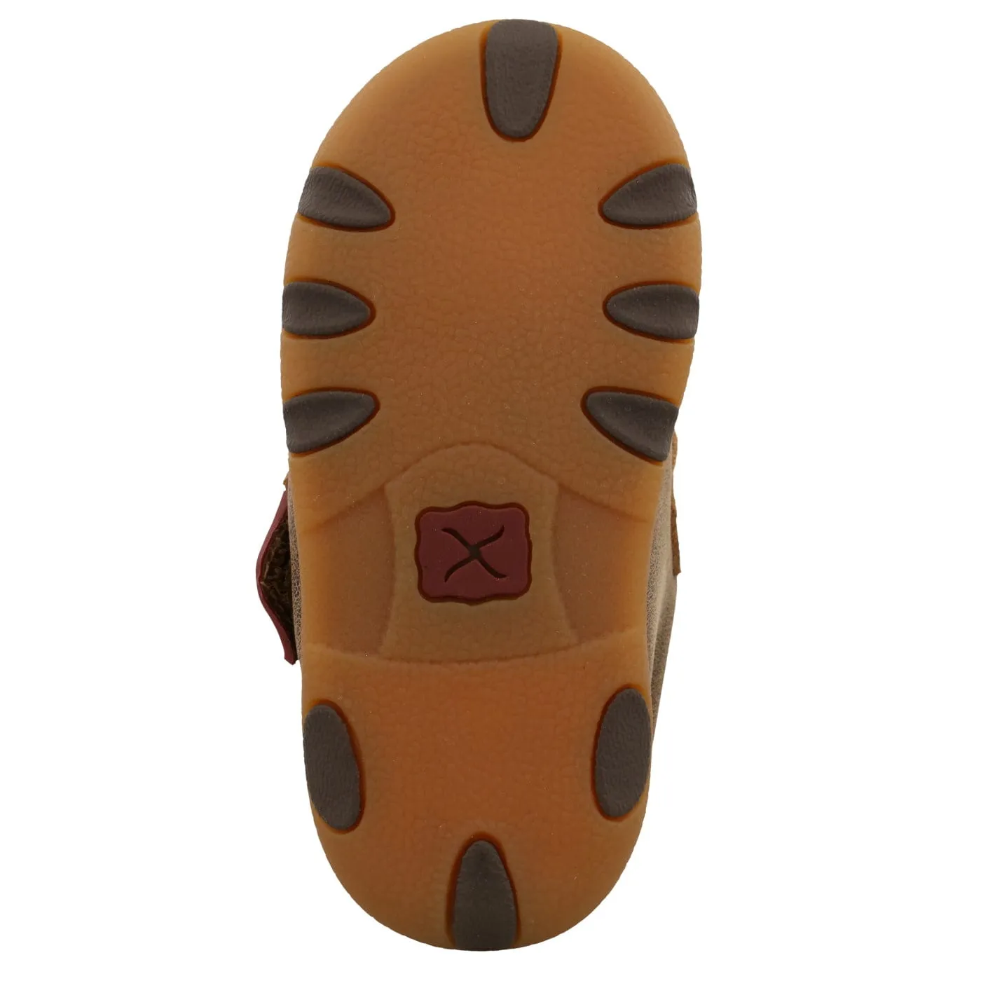 Twisted X Infant Bomber & Nude Print Driving Moc Shoe ICA0030