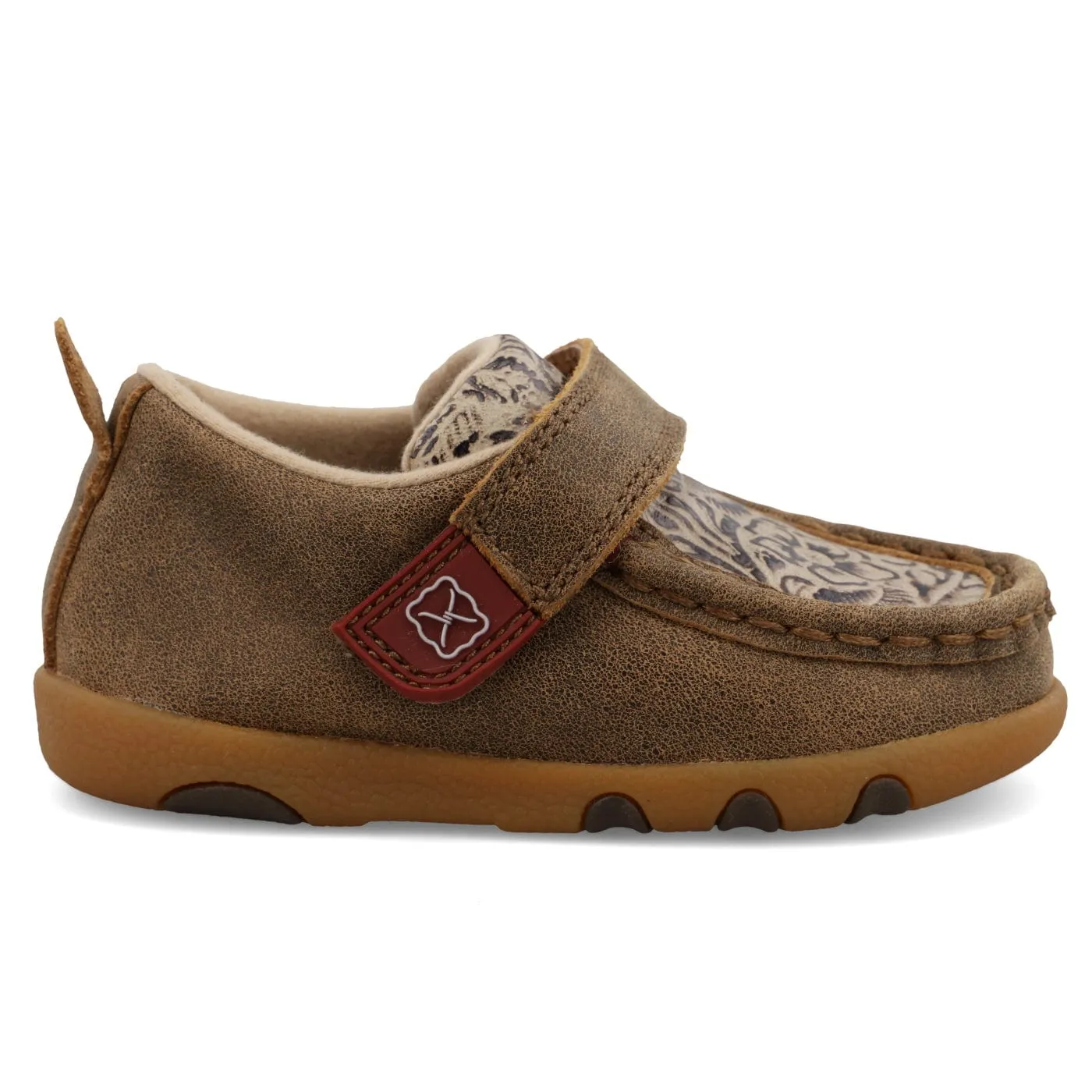Twisted X Infant Bomber & Nude Print Driving Moc Shoe ICA0030