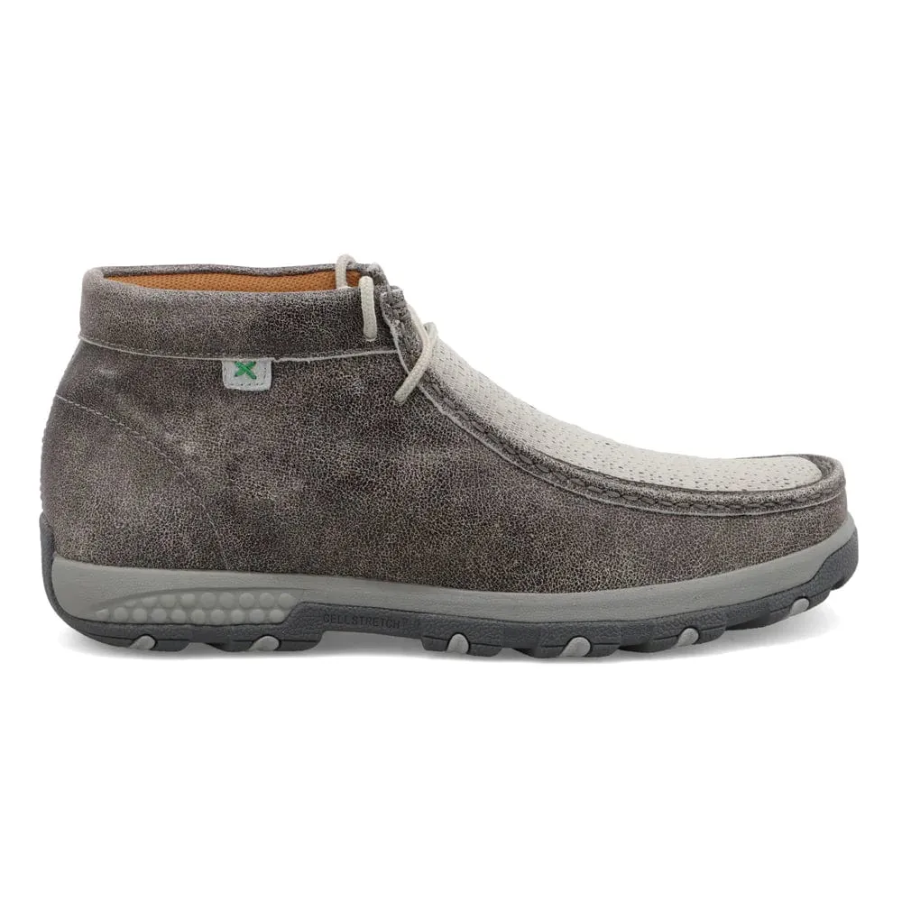 Twisted X Men’s Chukka Driving Moc Grey