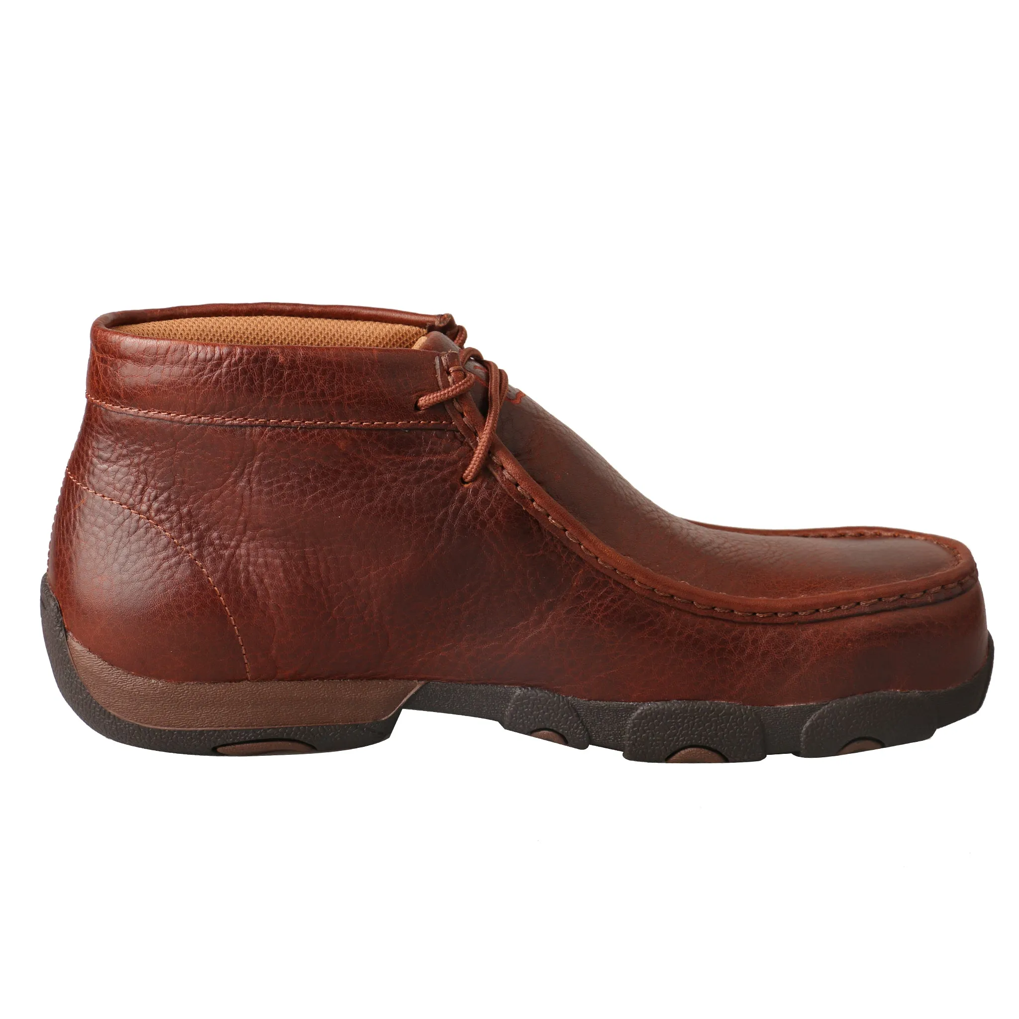 'Twisted X' Men's Driving Moc WP Comp Toe - Cognac
