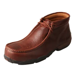 'Twisted X' Men's Driving Moc WP Comp Toe - Cognac