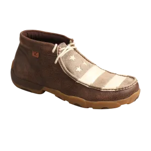 Twisted X Men's Stars & Stripes Driving Mocs MDM0075