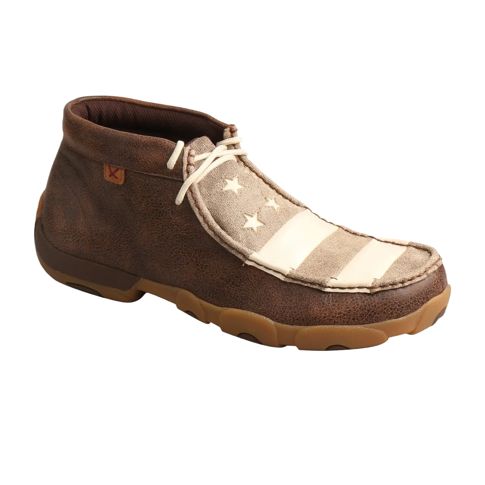Twisted X Men's Stars & Stripes Driving Mocs MDM0075