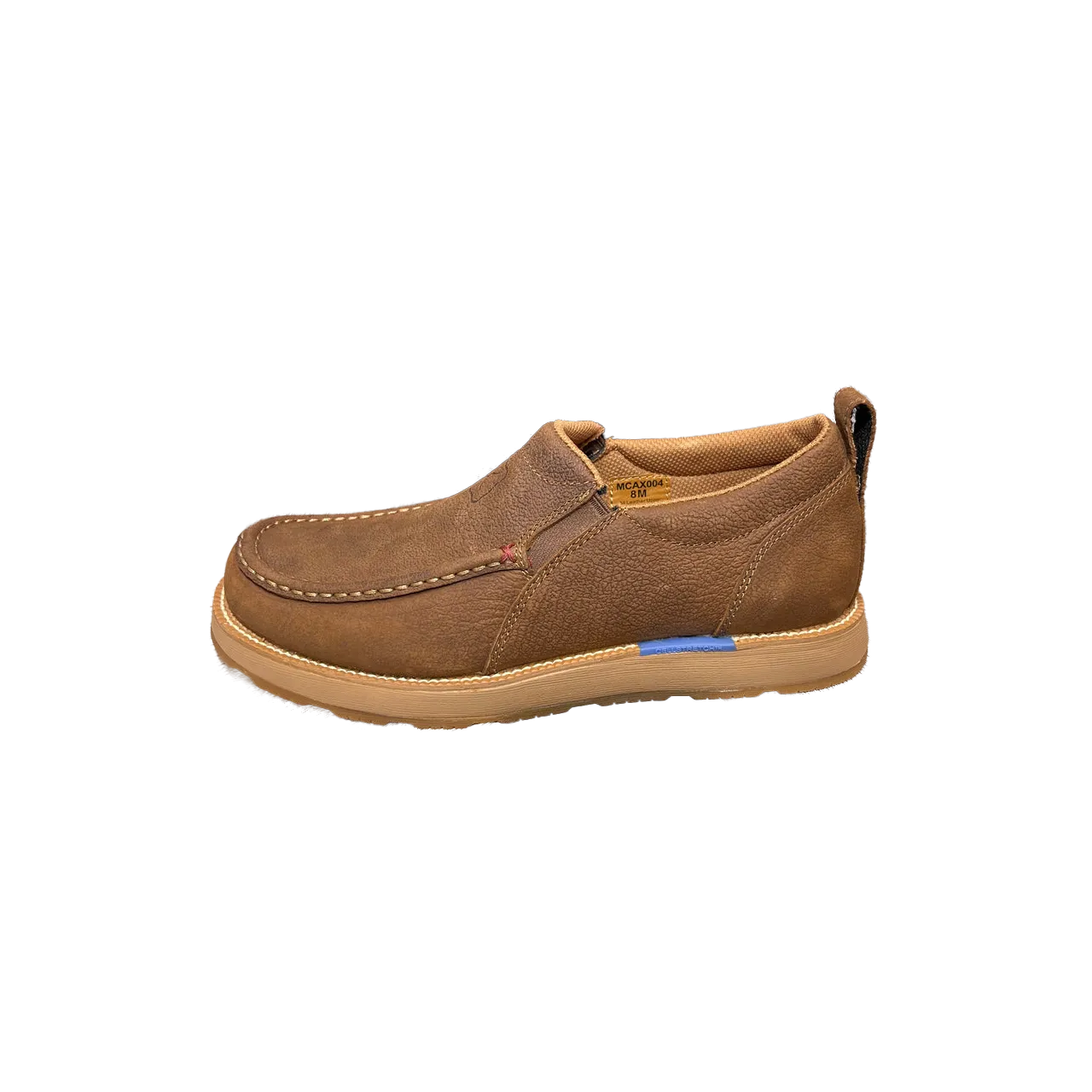 Twisted X Men's Tawny Brown CellStretch Wedge Driving Moc MCAX004