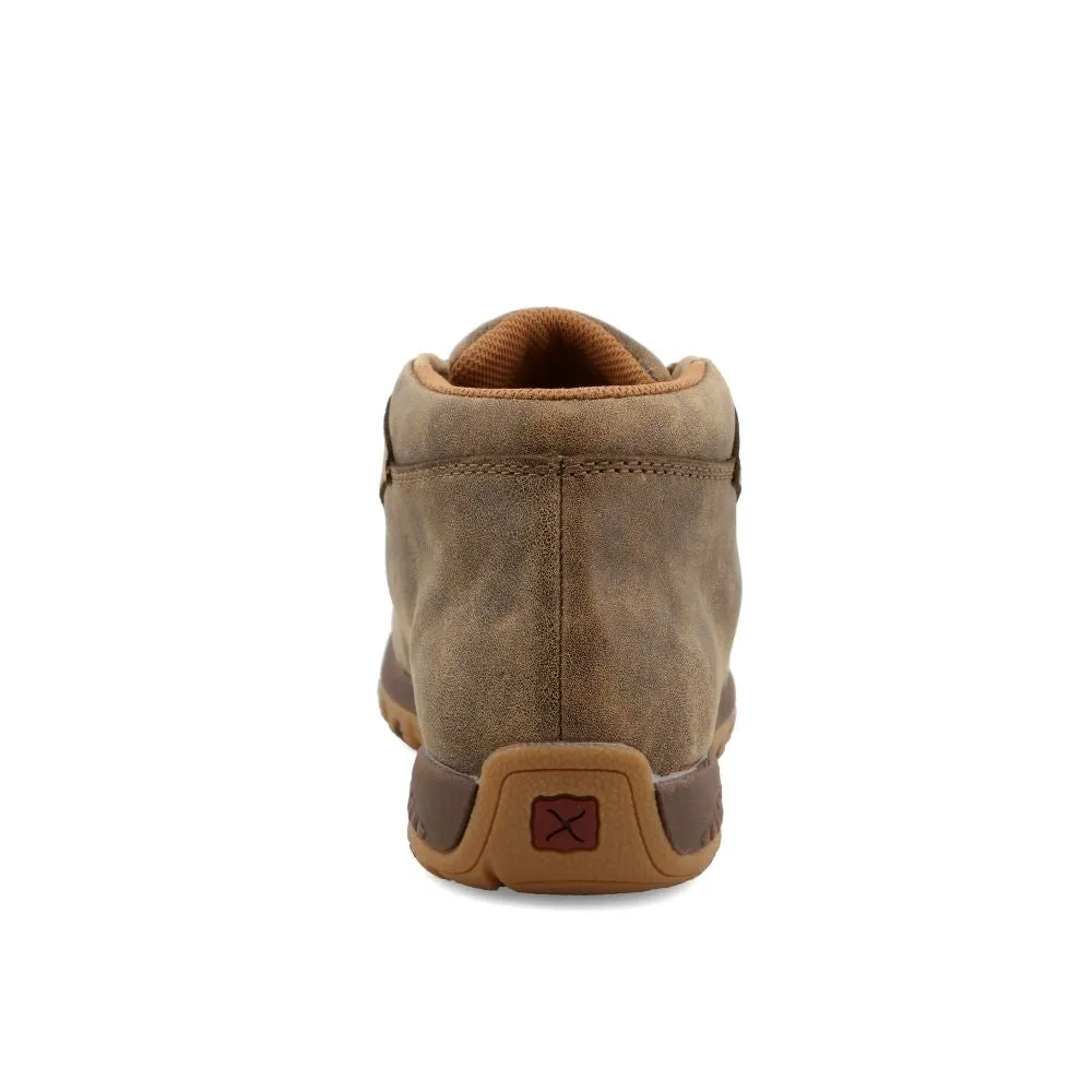 'Twisted X' Women's Cellstretch Chukka Driving Moc - Bomber Brown