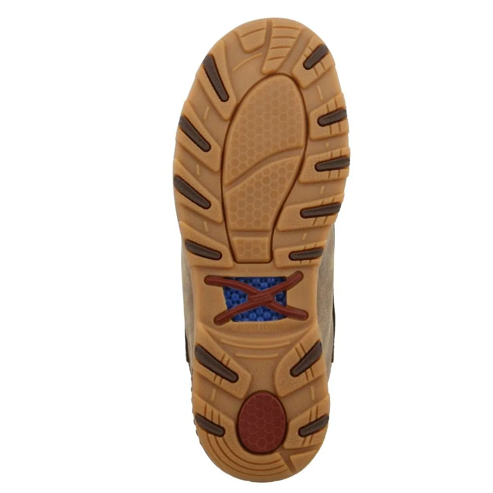 'Twisted X' Women's Cellstretch Chukka Driving Moc - Bomber Brown