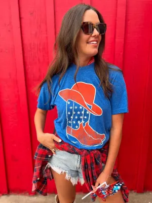 USA Cowboy Tee