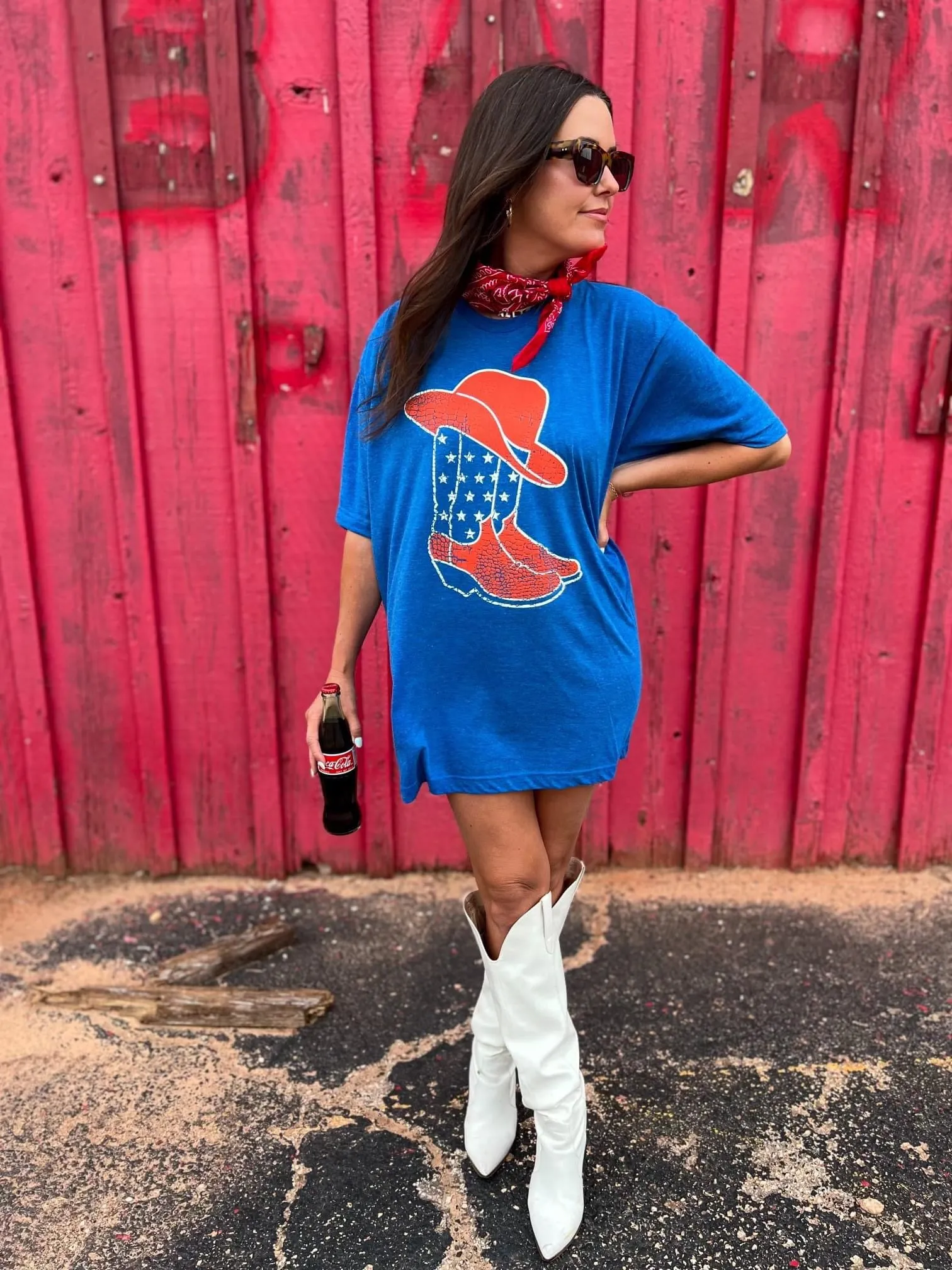 USA Cowboy Tee