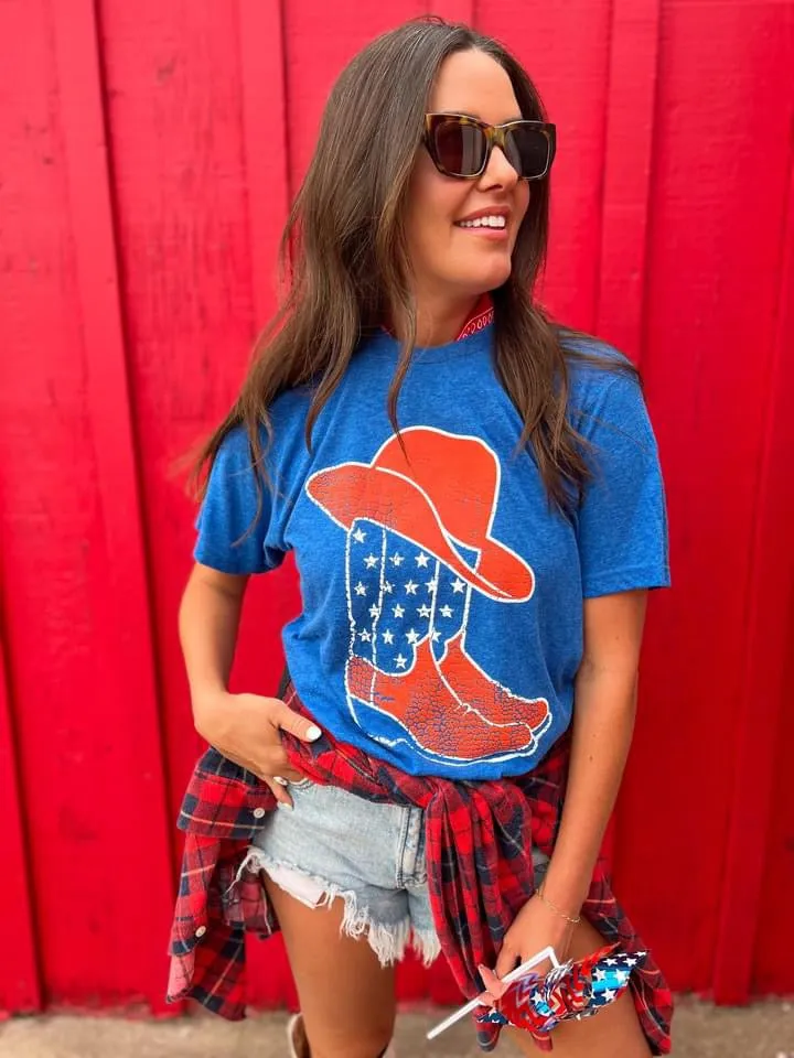 USA Cowboy Tee