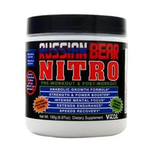 Vitol Russian Bear Nitro Pre Workout & Post Workout Formula