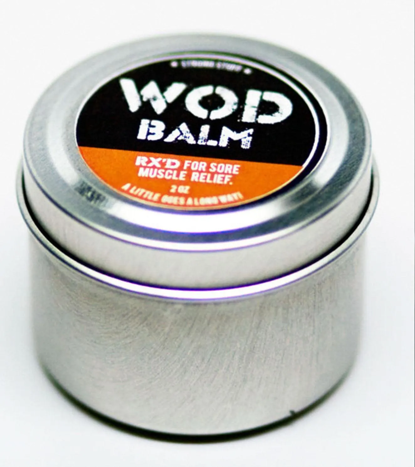 WOD Balm ( Rx'd for sore muscle Relief)