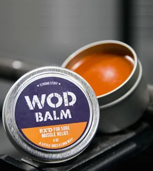 WOD Balm ( Rx'd for sore muscle Relief)