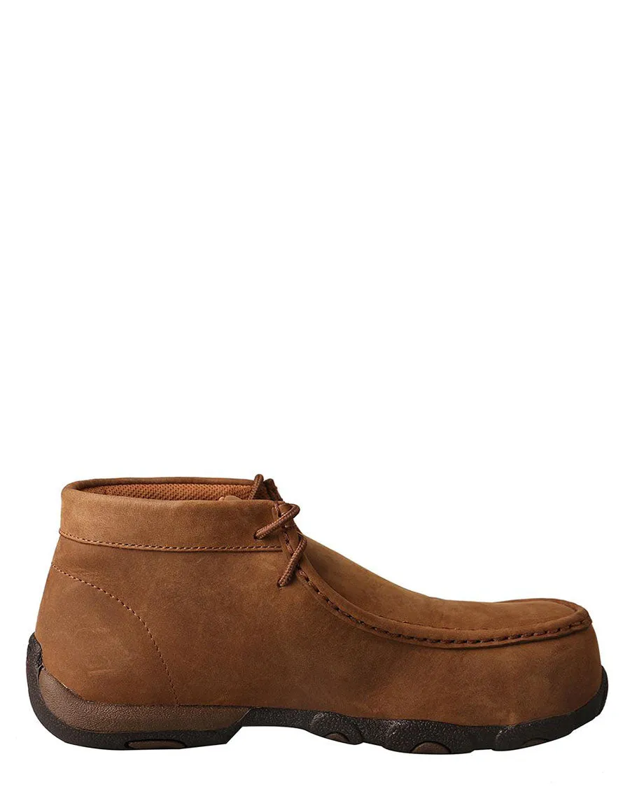 Women’s Comp Toe Chukka MetGuard Driving Moc Work Shoes