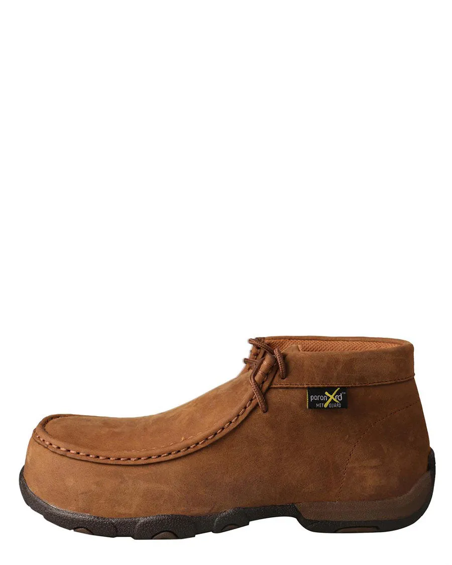 Women’s Comp Toe Chukka MetGuard Driving Moc Work Shoes