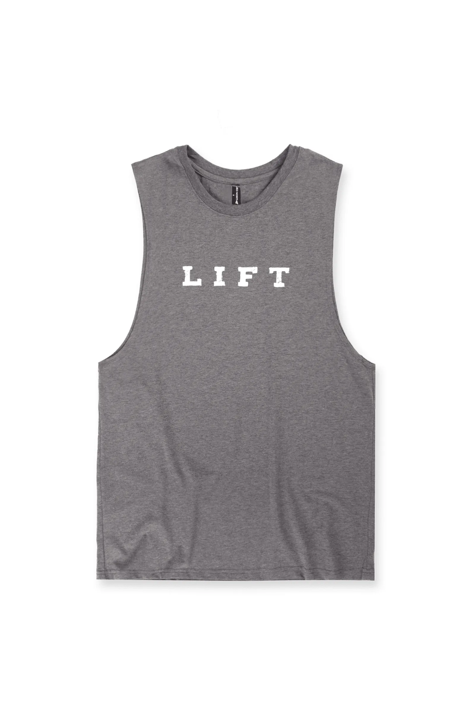 Workout Muscle Tee - Gray
